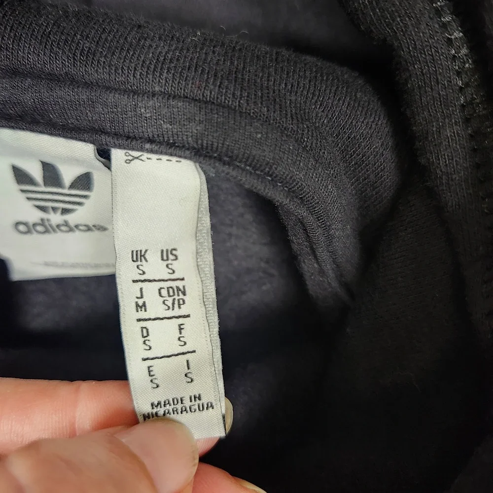 Adidas Always Fresh Always Original Black Hoodie Men's Size Small‎ Fruit Graphic